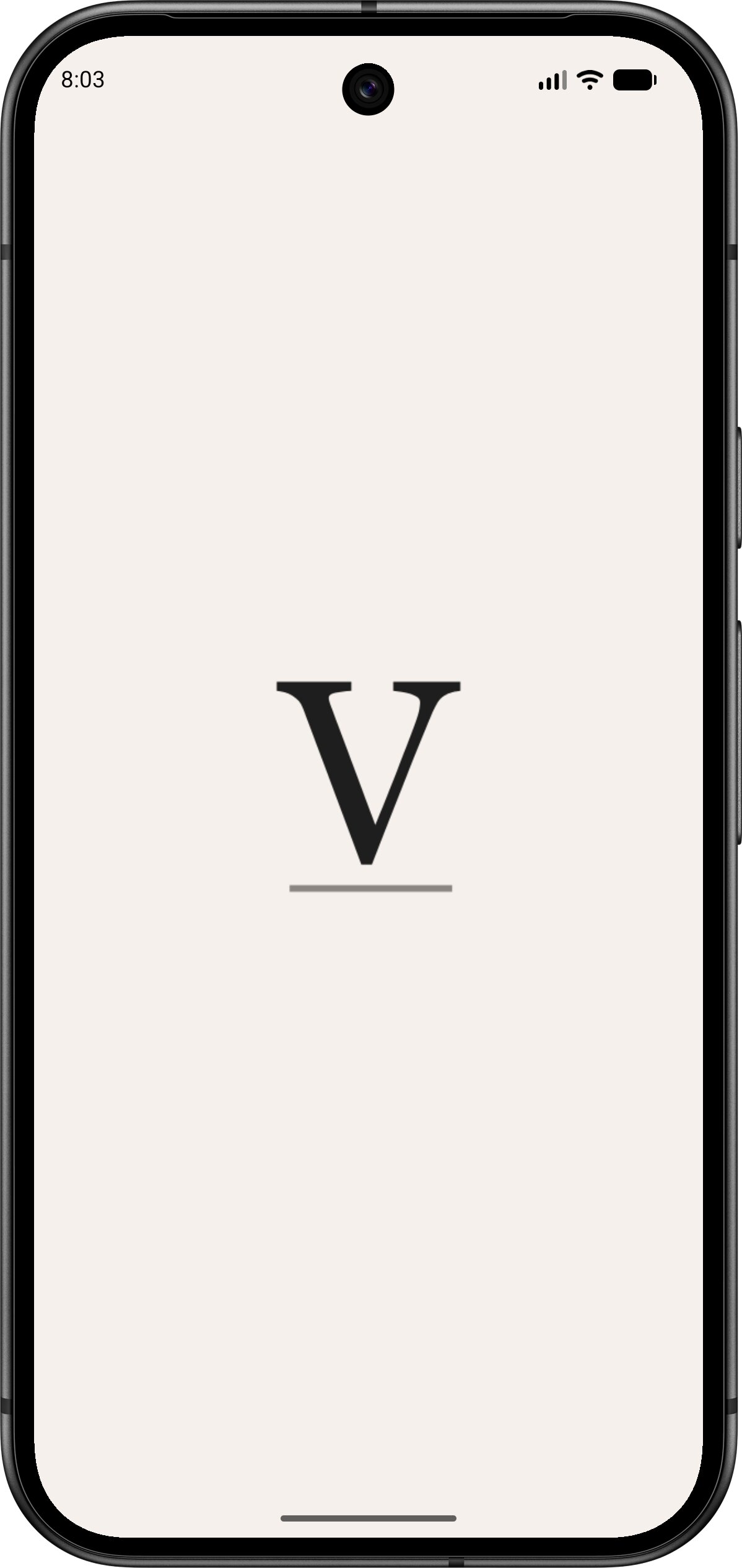 Voca App Learning Screen